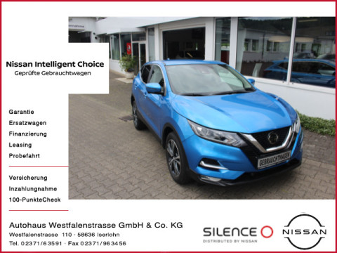 Automodell: Qashqai in der Farbe blau
