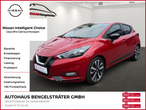 Automodell: Micra in der Farbe rot