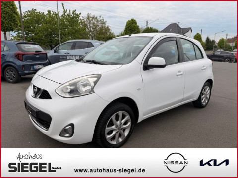 Automodell: Micra in der Farbe weiß
