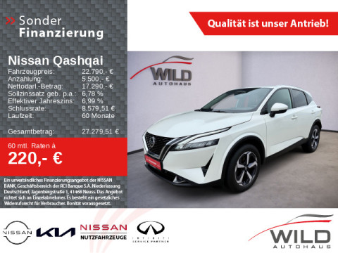 Automodell: Qashqai in der Farbe weiß