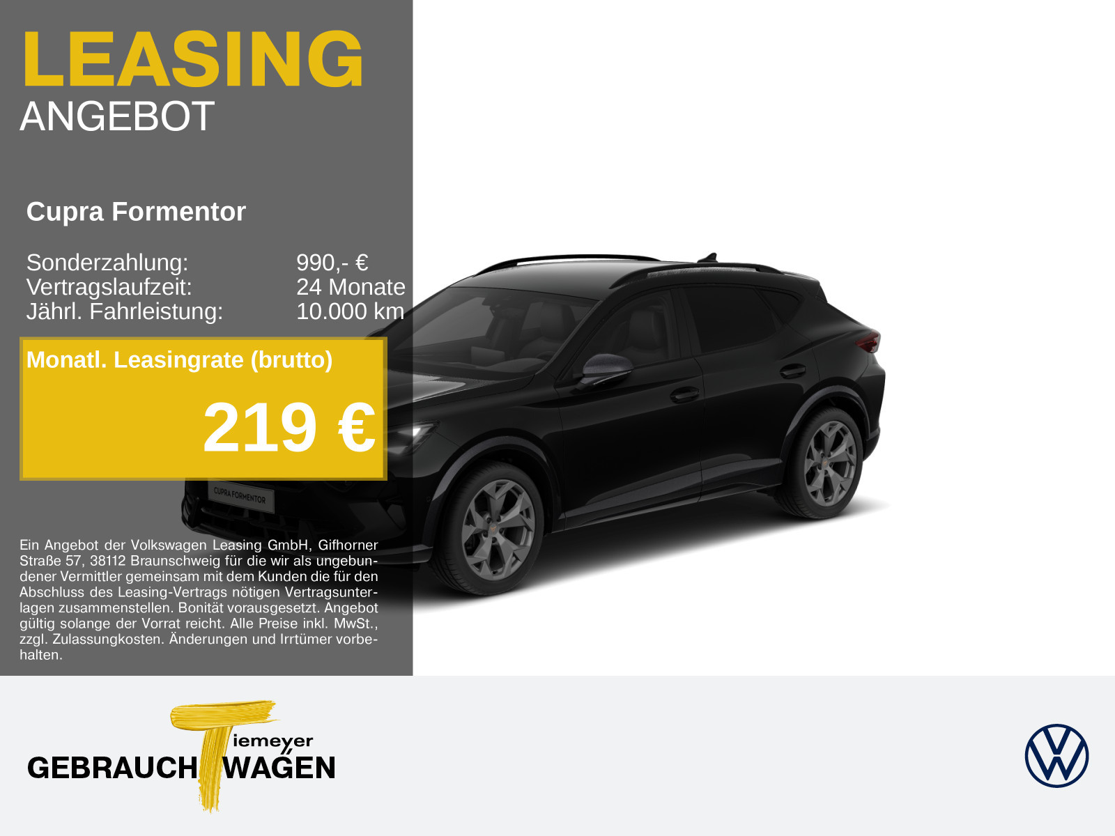 Cupra Formentor 1.5eTSI DSG