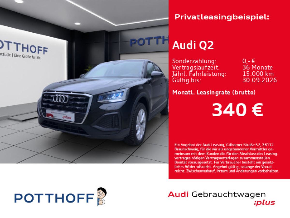 Thumb 0: Audi Q2 30 TFSI KAMERA SITZHZG PDC KLIMA LED