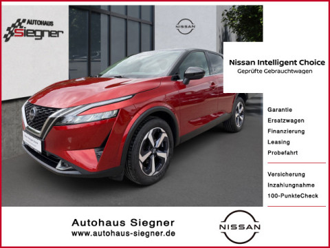 Automodell: Qashqai in der Farbe rot