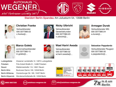Ansicht 2 - Gebrauchtwagen Fahrzeug, Modell Qashqai der Marke Nissan von Verkäufer Autohaus Wegener Berlin GmbH - Filiale Spandau