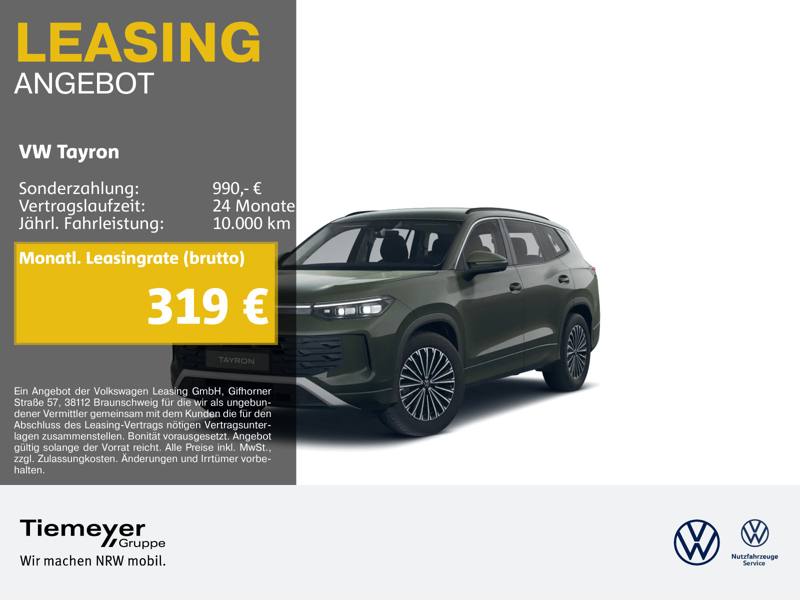 Volkswagen Tayron 1.5 eTSI