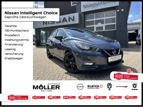 Automodell: Micra in der Farbe grau