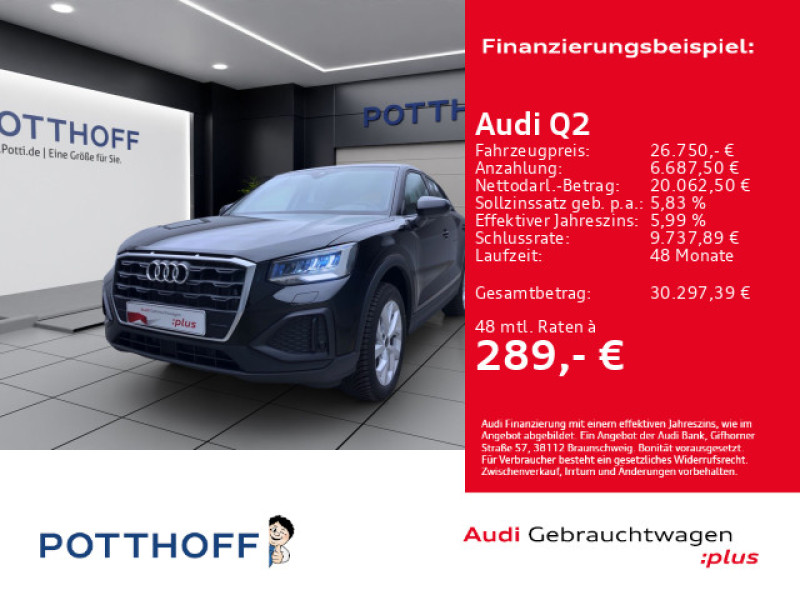 Bild 0: Audi Q2 30 TDI KAMERA SITZHZG PDC KLIMA LED