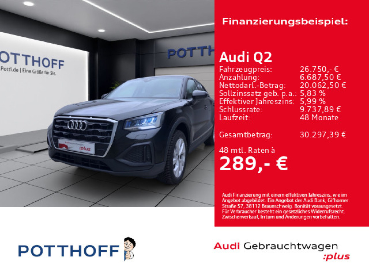 Thumb 0: Audi Q2 30 TDI KAMERA SITZHZG PDC KLIMA LED