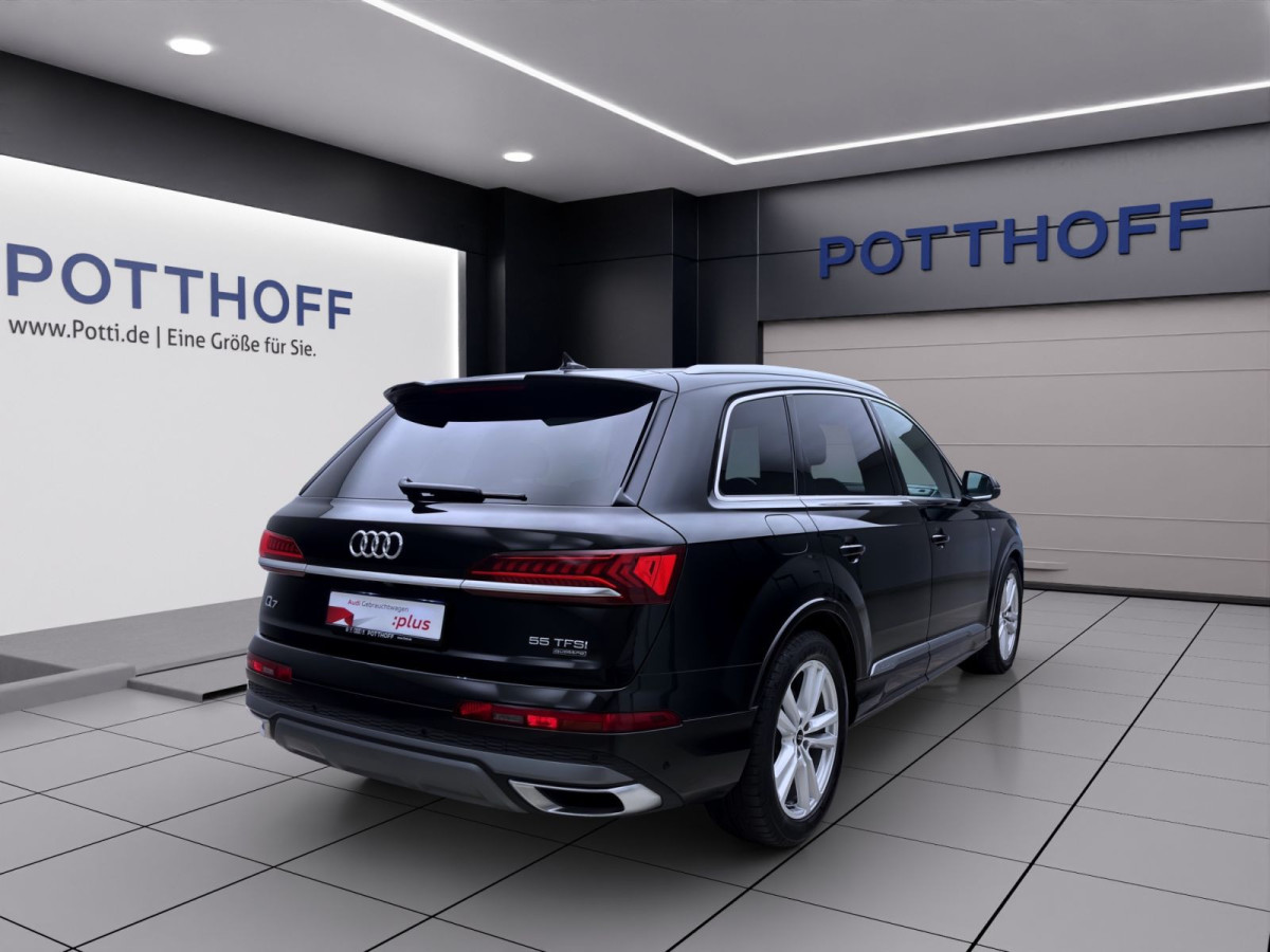 Thumb 5: Audi Q7 55 TFSI Q S LINE PANO MATRIX KAMERA AHK