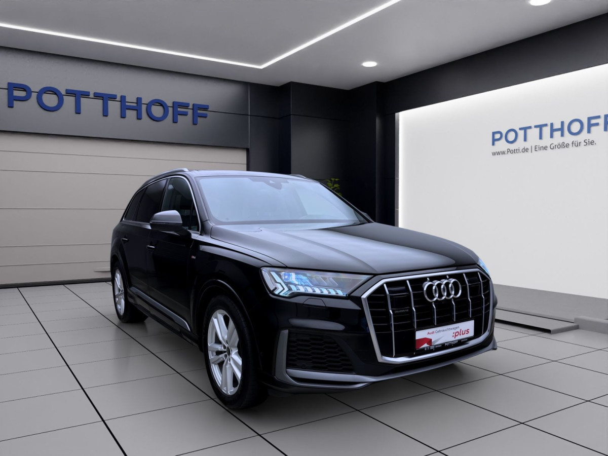 Thumb 6: Audi Q7 55 TFSI Q S LINE PANO MATRIX KAMERA AHK