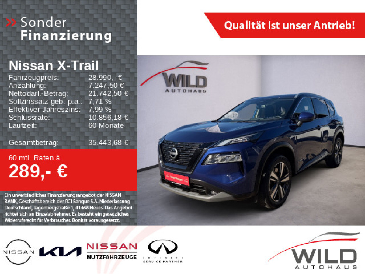 Ansicht 1 - Gebrauchtwagen Fahrzeug, Modell X-Trail der Marke Nissan von Verkäufer Autohaus Wild GmbH