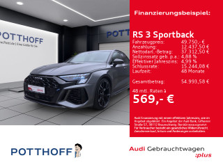 Audi RS 3 Sportback TFSI Q NAVI+ KAMERA B&O MATRIX LM19