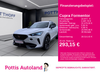 Cupra Formentor 4D VZ NAVI KAMERA KLIMA PDC SHZG