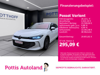 Volkswagen Passat Variant 2.0 TDI DSG ELEGANCE STDHZG NAVI AHK LEDER