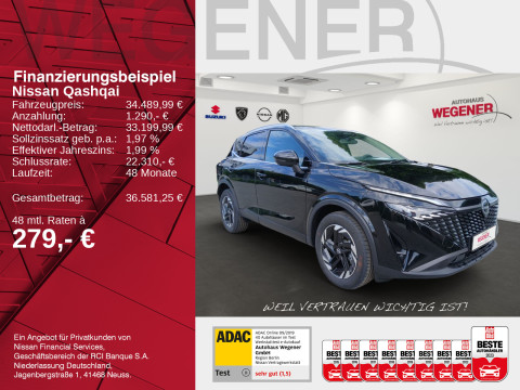 Ansicht 2 - Gebrauchtwagen Fahrzeug, Modell Qashqai der Marke Nissan von Verkäufer Auto-Center Wegener GmbH - Filiale Nauen