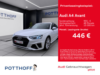 Audi A4 Avant 40 TDI S LINE PANO AHK NAVI+ B&O