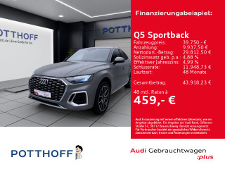 Audi Q5 Sportback 40 TFSI Q S LINE STDHZG NAVI+ PDC LED