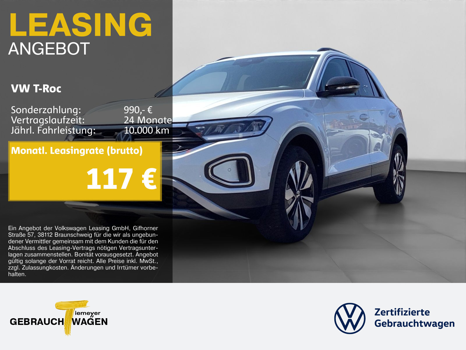 Volkswagen T-Roc 1.0 TSI