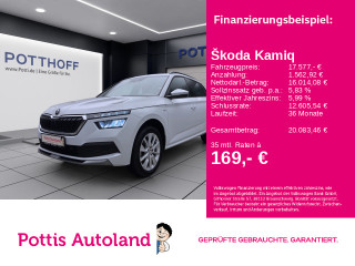 Škoda Kamiq 1.0 TSI TOUR NAVI KAMERA SITZHZG VIRTUAL