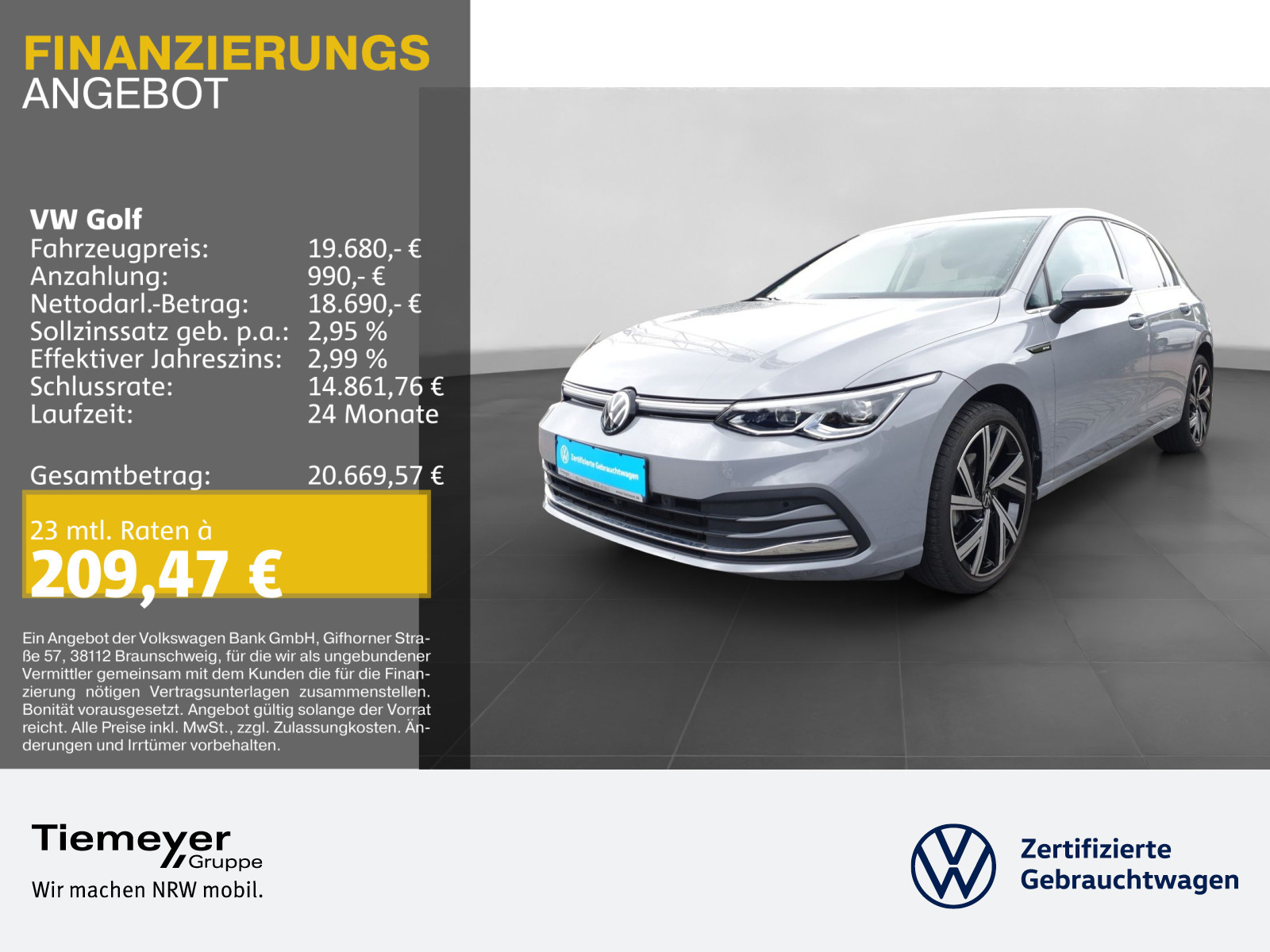 Volkswagen Golf 1.5 TSI