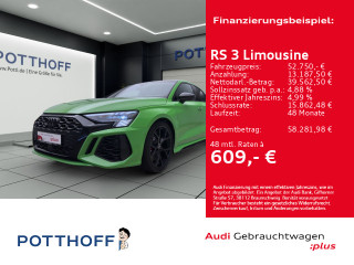 Audi RS 3 Limousine Q MATRIX NAVI B&O SITZHZG VIRTUAL
