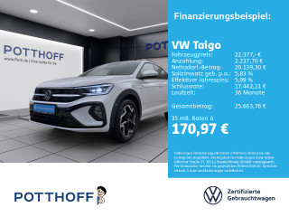 Volkswagen Taigo 1.0 TSI R-LINE IQ.LIGHT KAMERA SITZHZG KLIMA