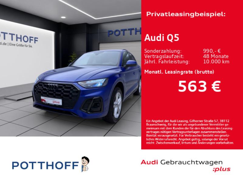 Bild 0: Audi Q5 50 TFSIe Q S LINE AHK NAVI KAMERA HuD