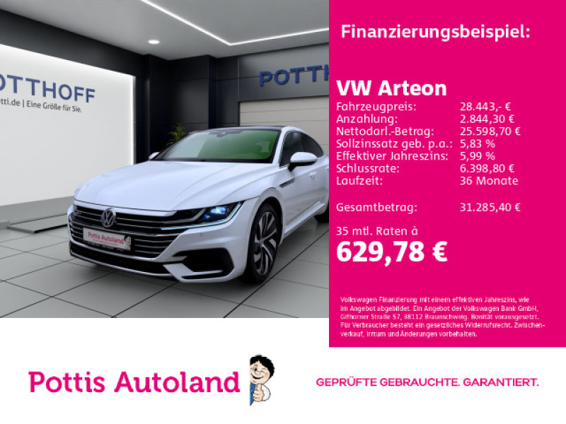 Bild 0: Volkswagen Arteon 2.0 TDI DSG R-LINE STDHZG PANO HuD NAVI