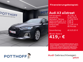 Audi A3 allstreet 40 TFSIe BUSINESS KAMERA NAVI SONOS eKLAPPE