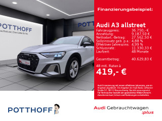 Audi A3 allstreet 40 TFSIe S-LINE SONOS eKLAPPE NAVI AHK