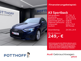 Audi A3 Sportback 40 TFSIe SITZHZG LED GRA KLIMA