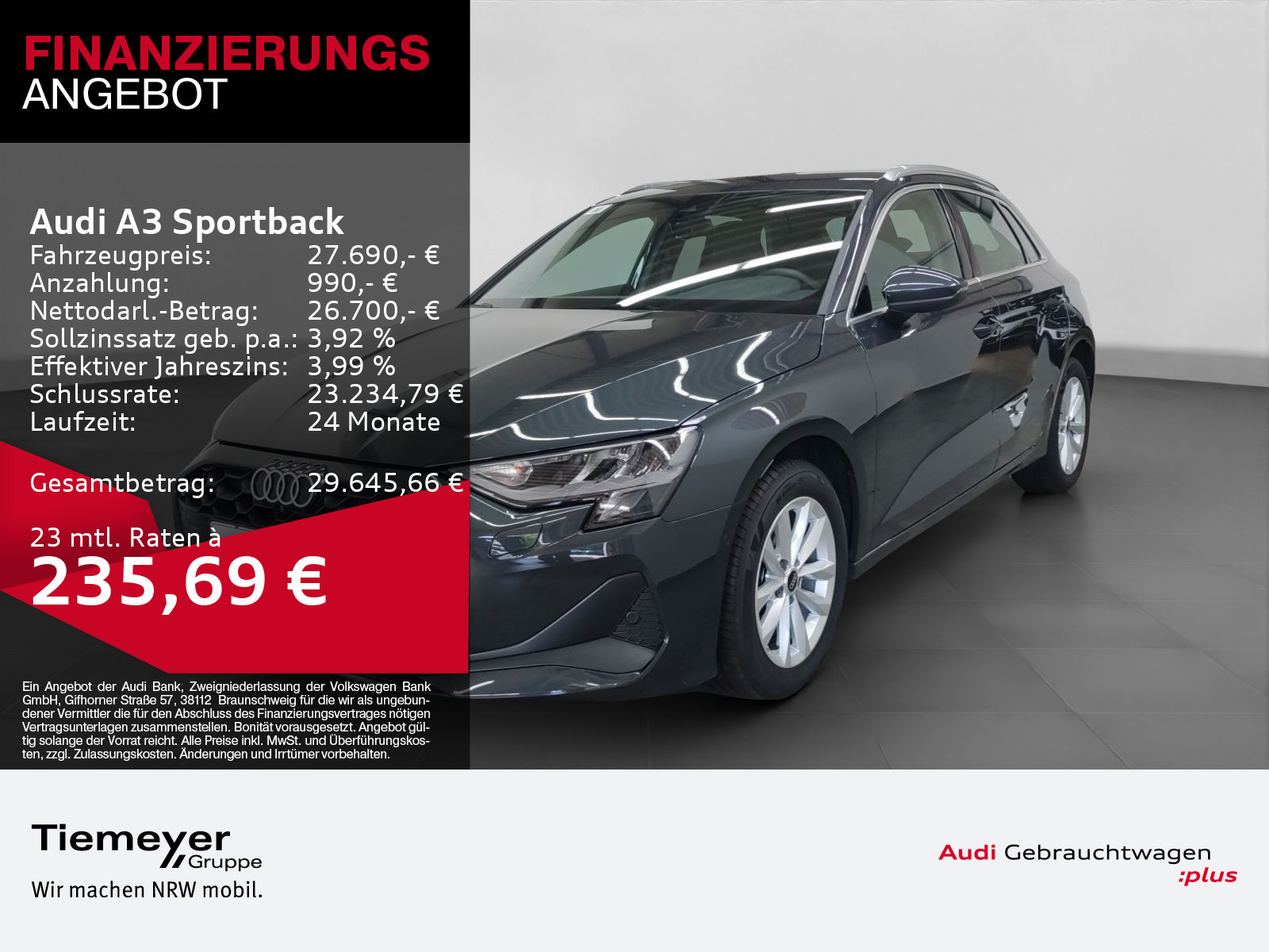 Audi A3 Sportback 35