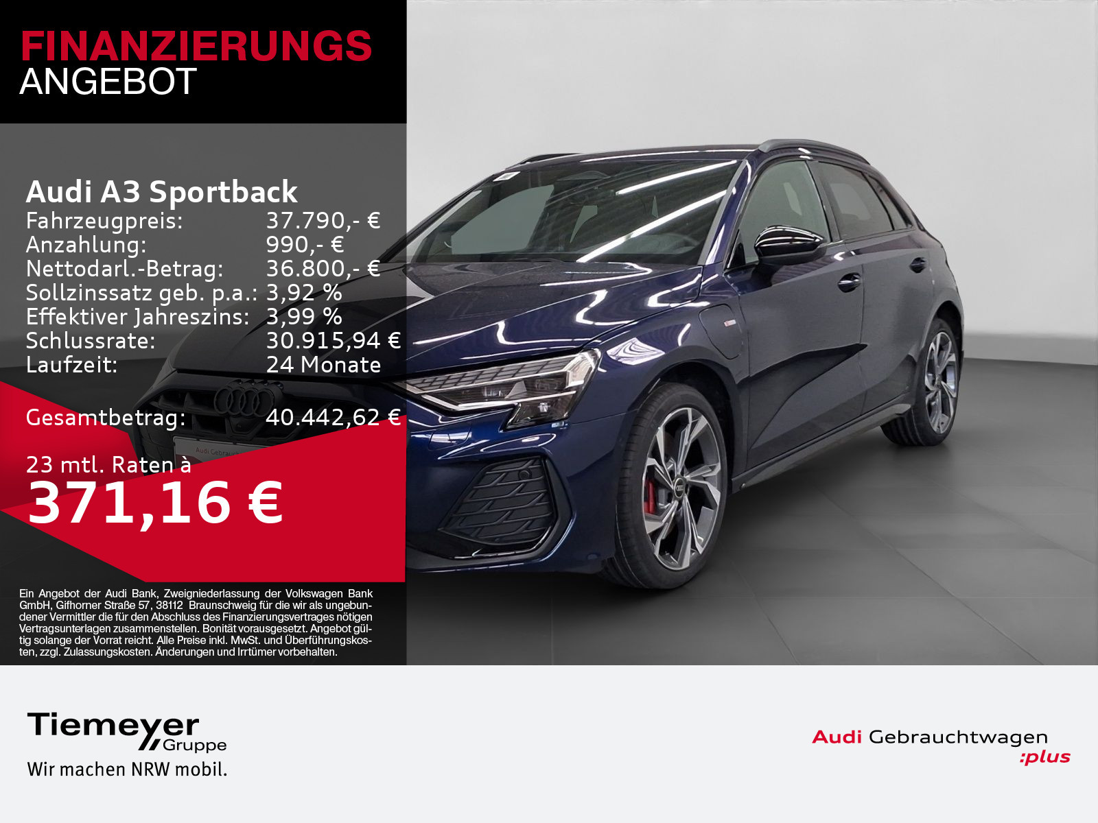 Audi A3 Sportback 45