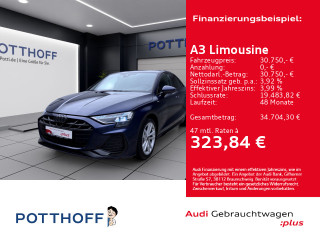 Audi A3 Limousine 35 TDI S LINE NAVI KAMERA LED SITZHZG