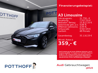 Audi A3 Limousine TFSI ADVANCED AHK NAVI KAMERA SITZHZG