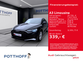 Audi A3 Limousine TFSI ADVANCED AHK NAVI KAMERA SITZHZG