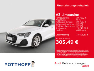 Audi A3 Limousine 30 TFSI S LINE NAVI KAMERA LED SITZHZG