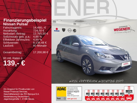 Ansicht 2 - Gebrauchtwagen Fahrzeug, Modell Pulsar der Marke Nissan von Verkäufer Autohaus Wegener Berlin GmbH - Filiale Spandau
