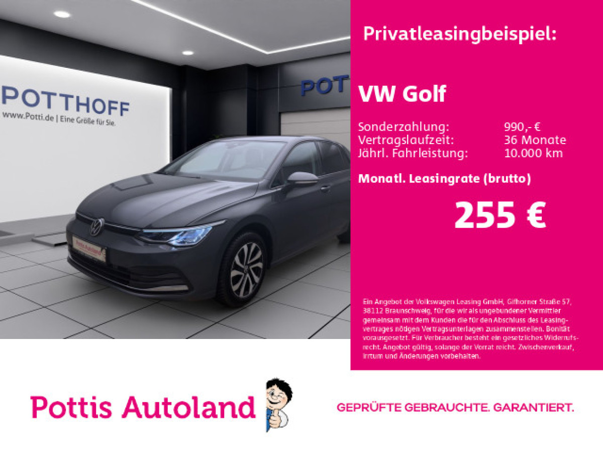 Thumb 0: Volkswagen Golf 1.0 TSI ACTIVE NAVI LED SITZHZG PDC