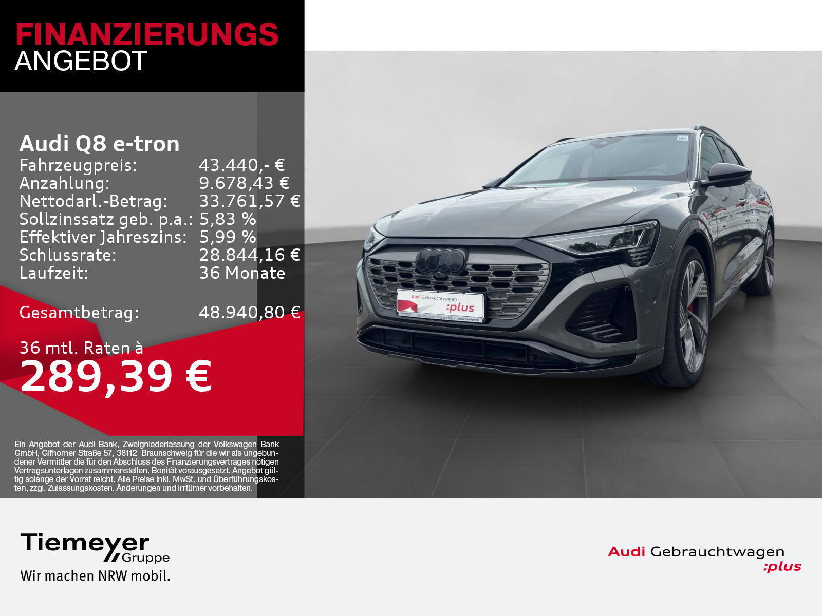 Audi Q8 e-tron 50 Audi Q8 e-tron 50