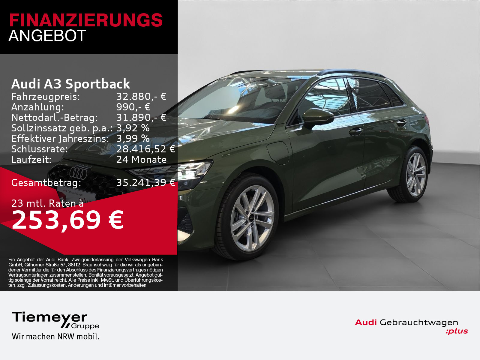 Audi A3 Sportback 40
