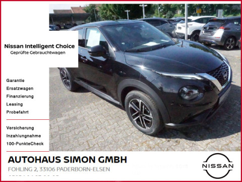 Automodell: Juke in der Farbe schwarz