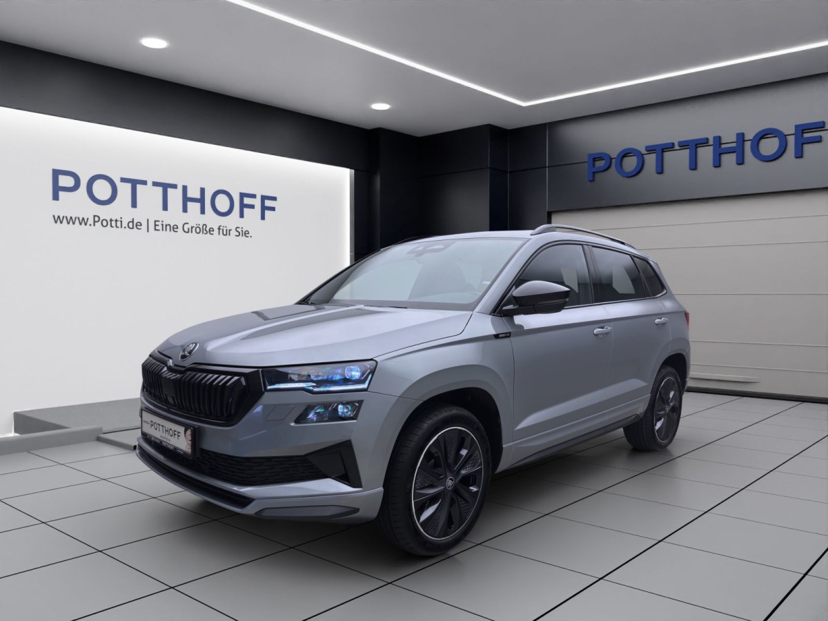 Thumb 1: Škoda KAROQ SPORTLINE AHK PANO STANDH NAV KAM pACC DCC