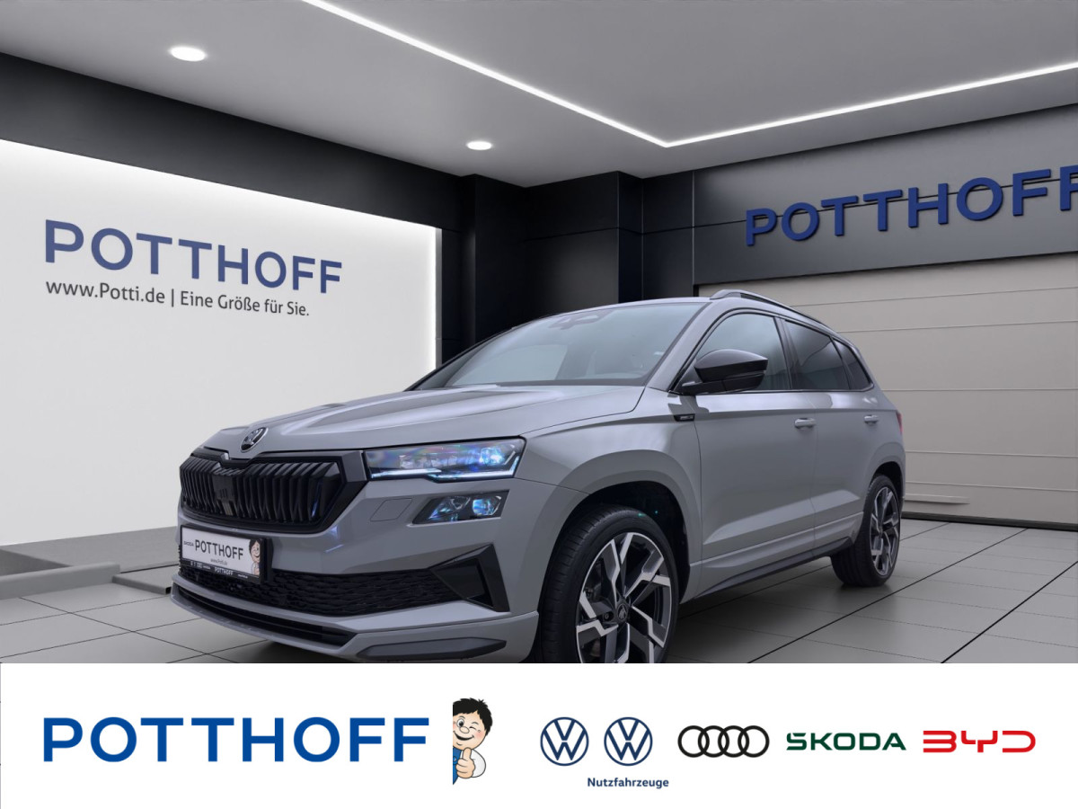 Thumb 0: Škoda KAROQ SPORTLINE 4X4 DSG AHK PANO STANDH NAV KAM pACC 19"