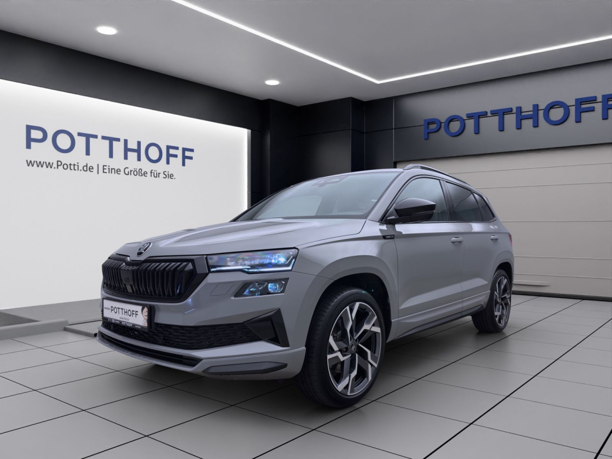 Thumb 1: Škoda KAROQ SPORTLINE 4X4 DSG AHK PANO STANDH NAV KAM pACC 19"