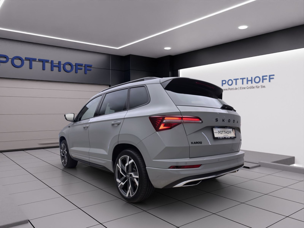 Thumb 2: Škoda KAROQ SPORTLINE 4X4 DSG AHK PANO STANDH NAV KAM pACC 19"