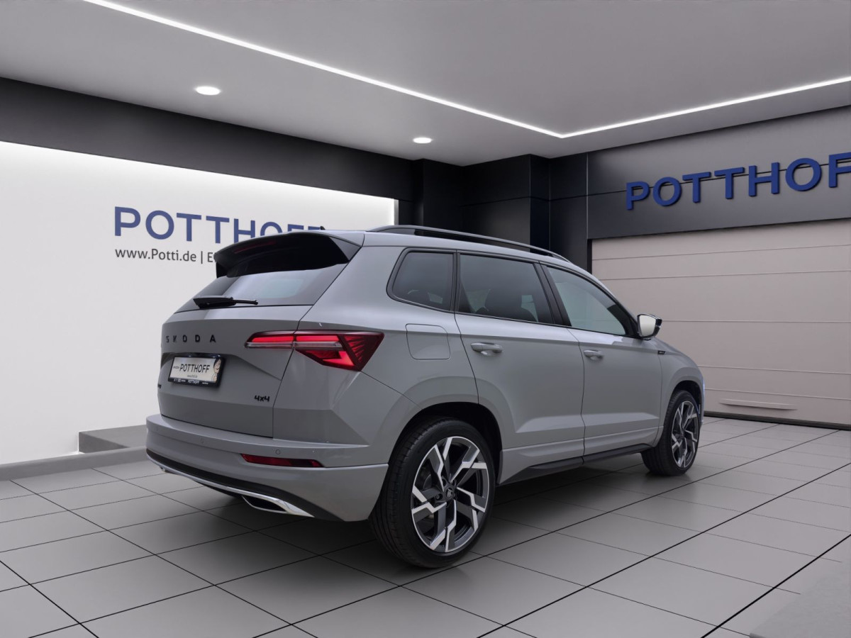Thumb 5: Škoda KAROQ SPORTLINE 4X4 DSG AHK PANO STANDH NAV KAM pACC 19"