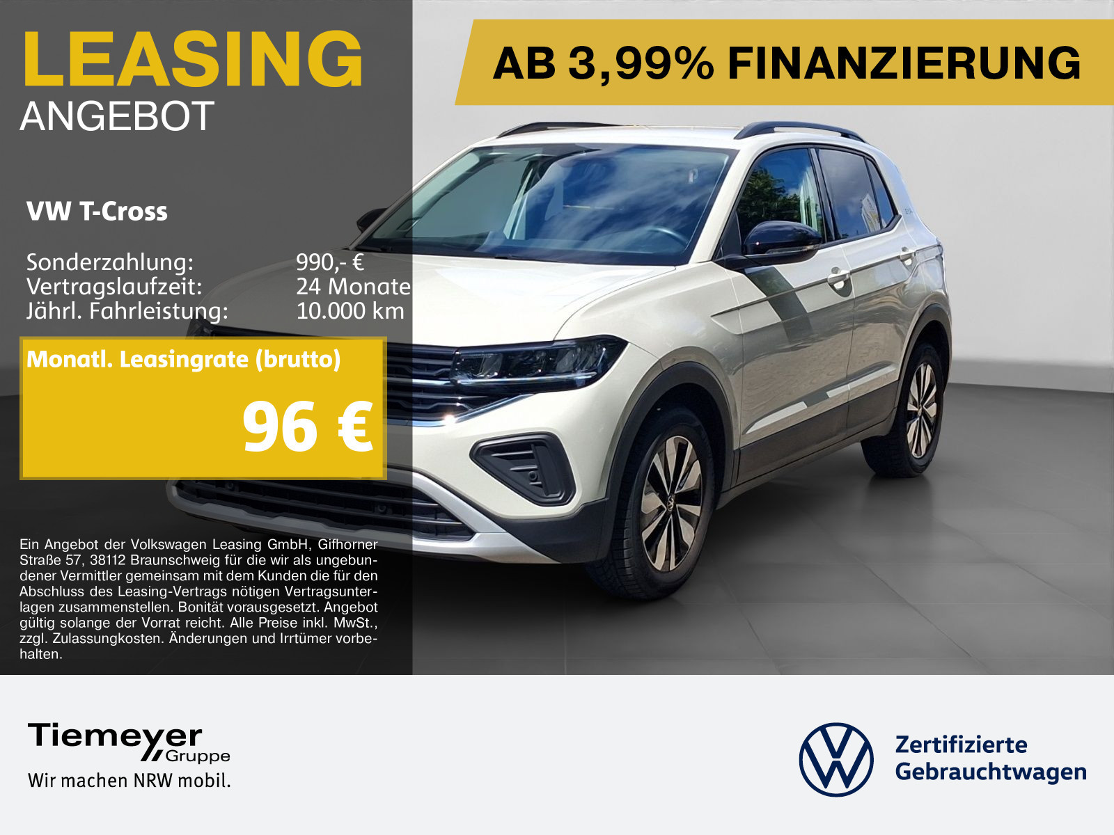 Volkswagen T-Cross 1.0 TSI