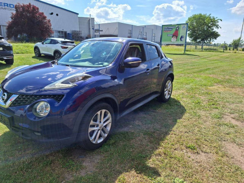Automodell: Juke in der Farbe blau