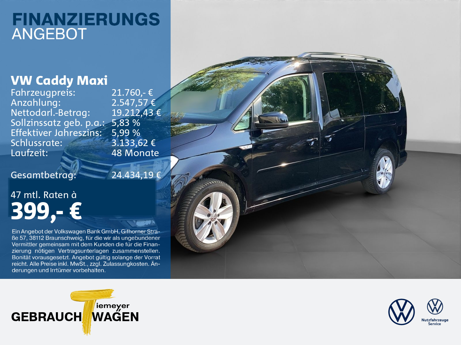 Volkswagen Caddy Maxi 1.4
